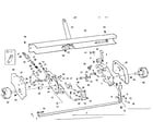 Sears 26853400 type bar & sector plate carriage side plate diagram