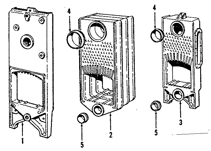 GAS FIRED BOILER SECTIONS
