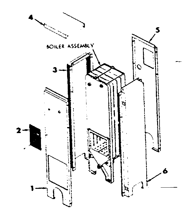 Flush jacket parts