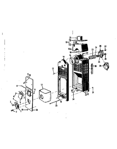 Boiler assembly parts