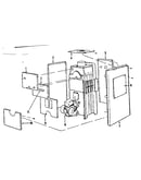 Flush jacket parts