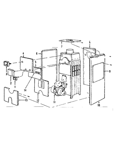 Hot water boiler jackets