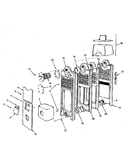 Combustion chamber and flue collector