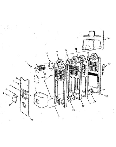 Combustion chamber and flue collector