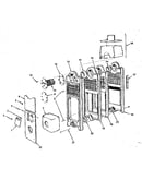 Combustion chamber and flue collector