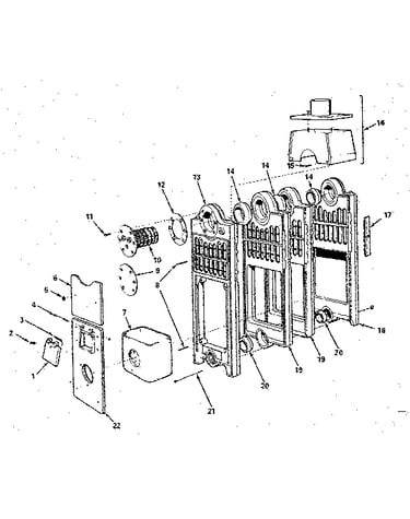 Combustion chamber and flue collector