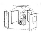 Kenmore 229941390 extended jacket parts diagram