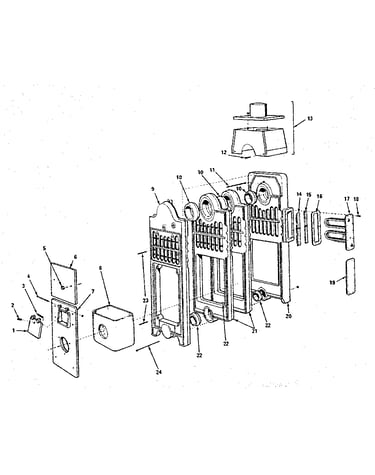 Combustion chamber and flue collector