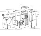 Kenmore 2298135 jacket and parts and controls diagram