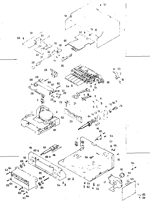Cabinet & chassis