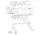 Sears 26852630 key lever & touch control lever diagram