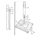 Kenmore 2582357870 post and patio base diagram