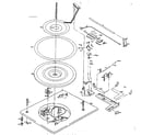 LXI 13291744700 record changer (above baseplate) diagram