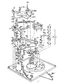 Bsr record changer - bottom view