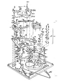 Record changer (below baseplate)