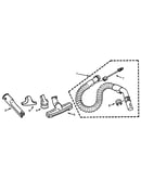 Hose and attachment parts