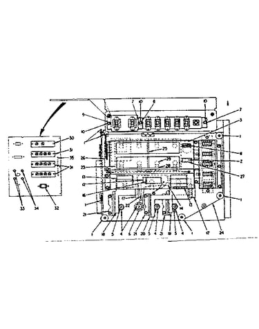 Miscellaneous chassis (top view)