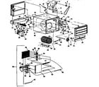 Kenmore 661623920 functional replacement parts diagram