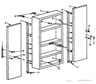 Sears 411410200 unit parts diagram