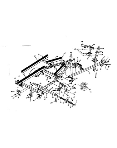 Boat trailer