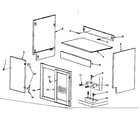 Sears 411418222 unit parts diagram