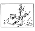 Kenmore 867762360 gas burners and manifold diagram