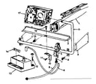 Kenmore 867762350 gas burners and manifold/762360 diagram