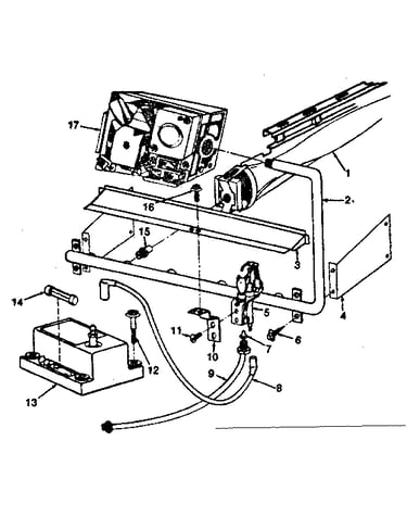 Gas burners and manifold/762360