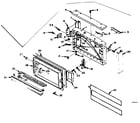 Kenmore 198MF6EL-G freezer door parts diagram