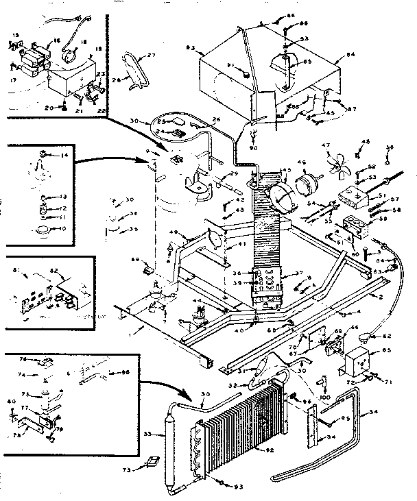 FREEZER UNIT PARTS