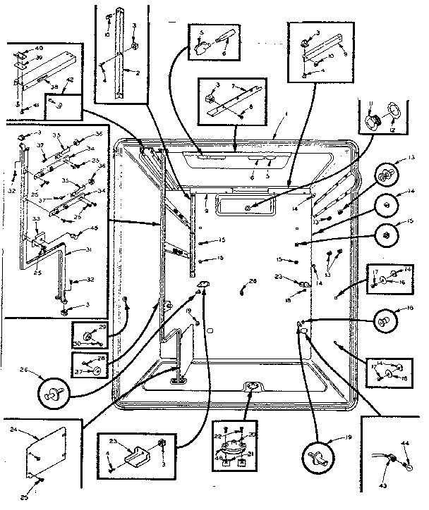 Refrigerator upper liner
