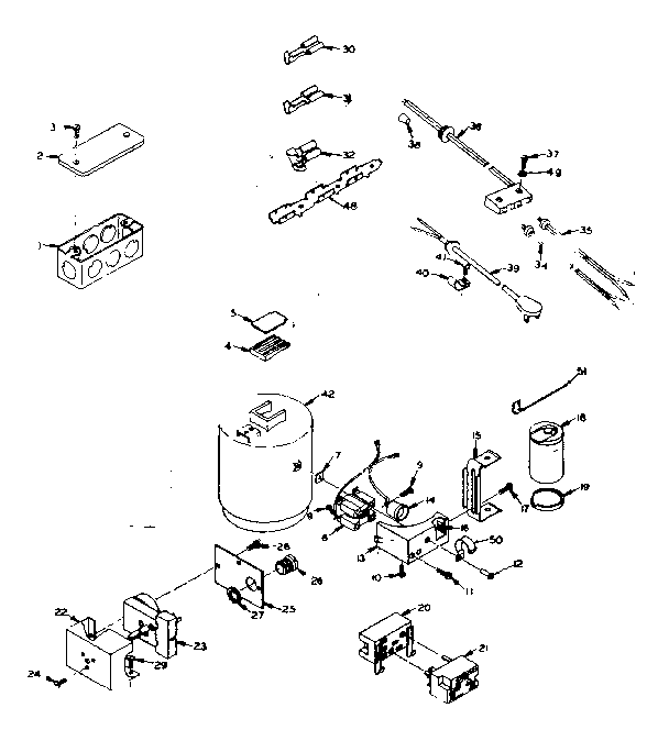 Refrigerator electrical parts