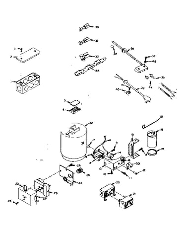 Refrigerator electrical parts
