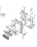 Freezer door parts