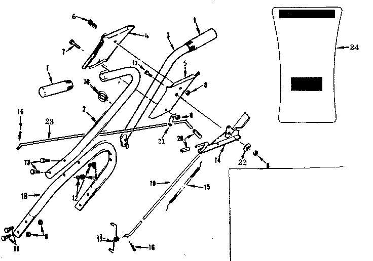 UPPER HANDLE ASSEMBLY