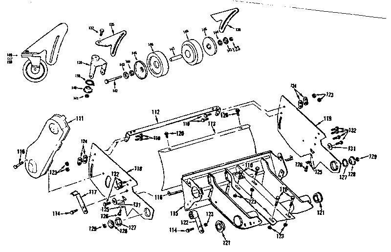 CASTER ASSEMBLY