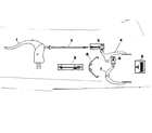 Sears 505471130 arai-front caliper brake-9805-b diagram