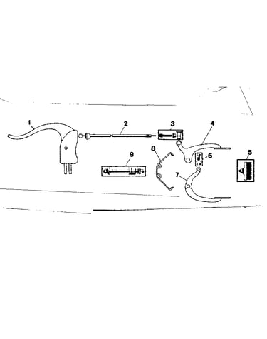 Arai-front caliper brake-9805-b