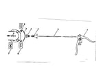 Sears 505474230 arai center pull front caliper brake diagram