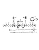 Shimano double lever shift control