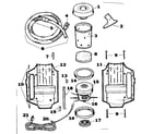 Kenmore 20861140 unit parts diagram