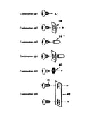 Fastener combinations