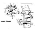 Sears 30742100 inside ladder diagram