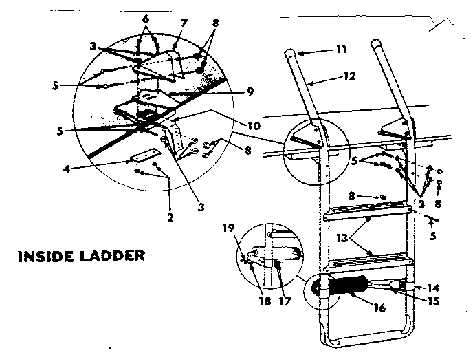 Inside ladder