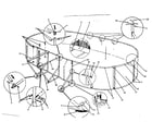 Sears 30745352 replacement parts diagram