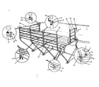 Sears 30745342 deck assembly diagram