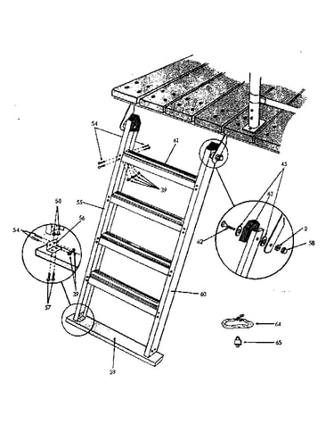 Outside ladder