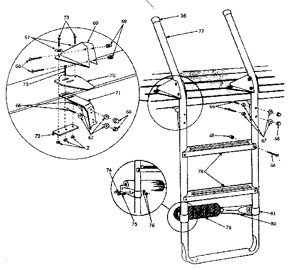 Inside ladder