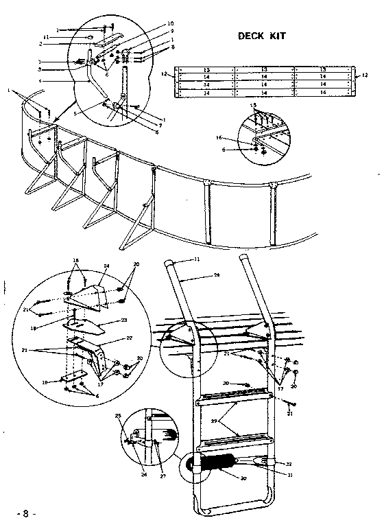Deck kit