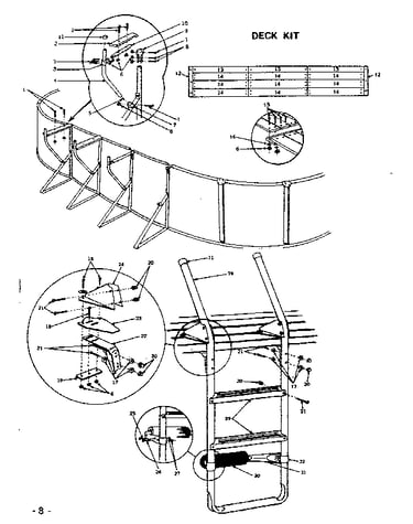Deck kit